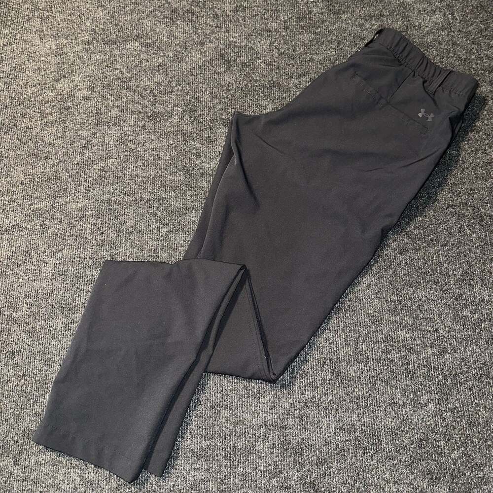 Under Armour Iso-Chill Golf Pants Mens 32x34 Charcoal Dark Gray Tapered Tech Fit
